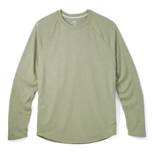 Momentum Long Sleeve in Heather Olive