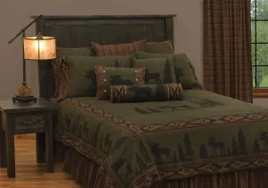 Moose Bedspread - 6 Sizes