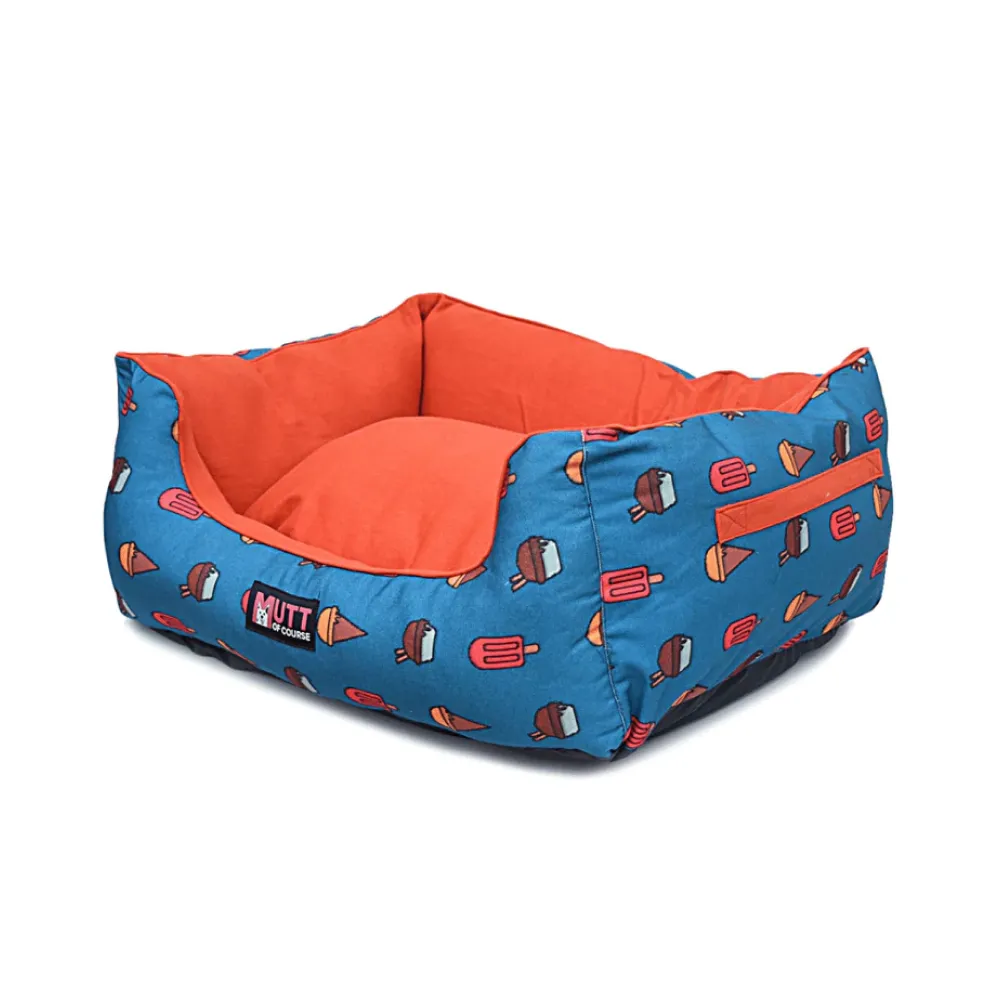 Mutt of Course Pupscicles Lounger Bed for Dogs and Cats