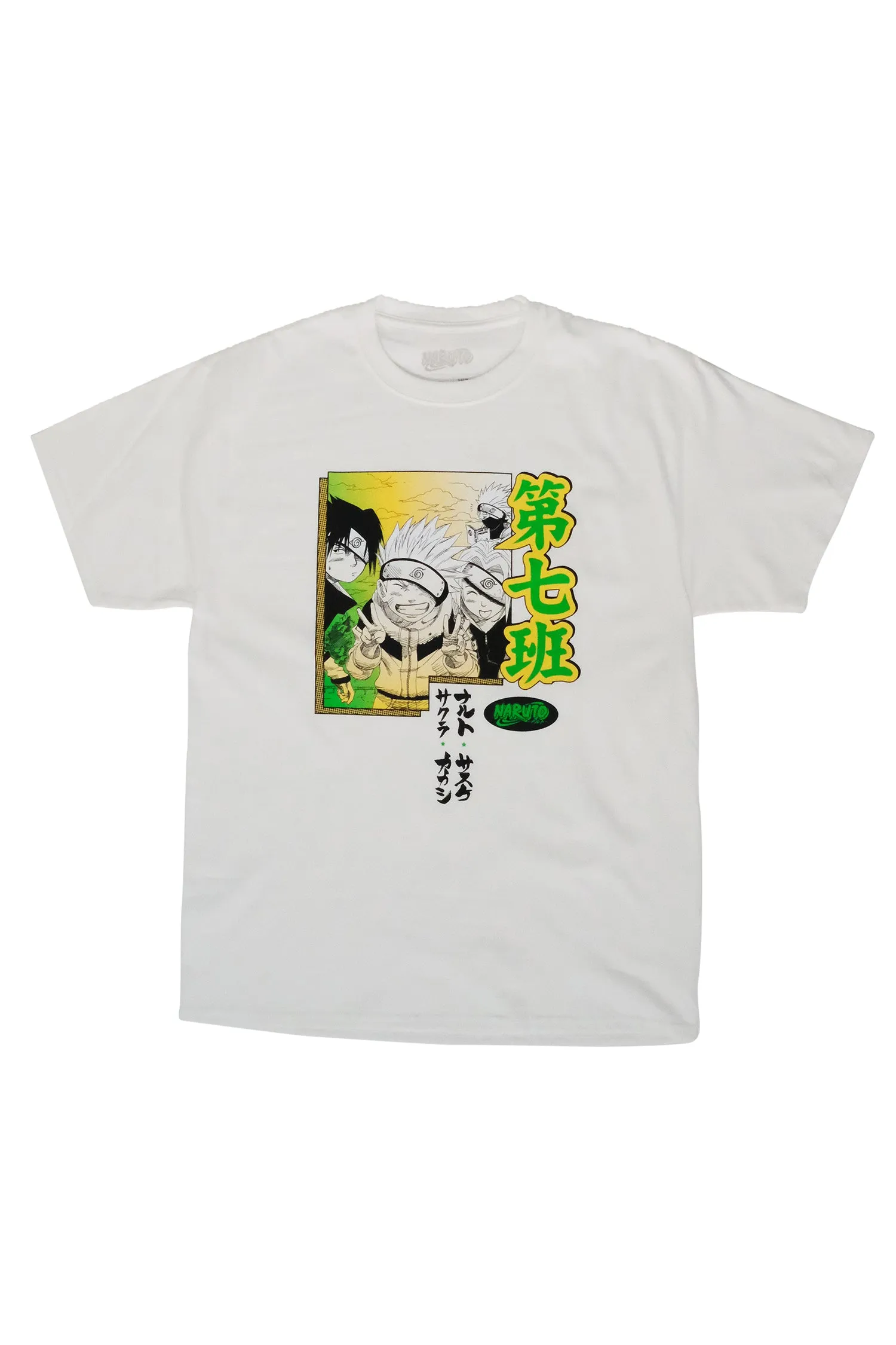 Naruto 25th Team 7 Tee - White