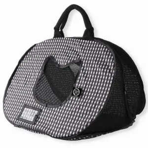 Necoichi Ultralite Pop-Up Cat Carrier Black