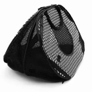 Necoichi Ultralite Pop-Up Cat Carrier Black