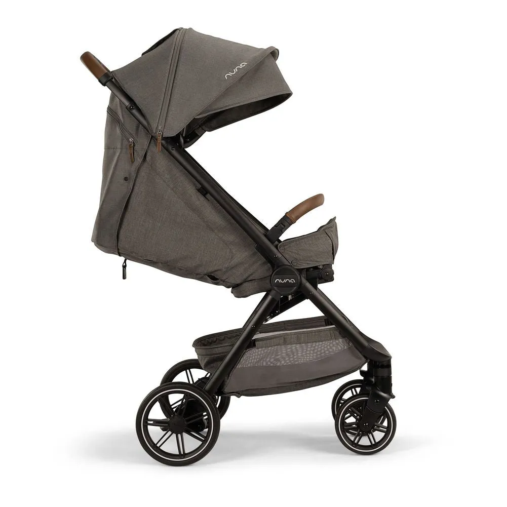 NUNA TRVL LX Compact Stroller - Granite