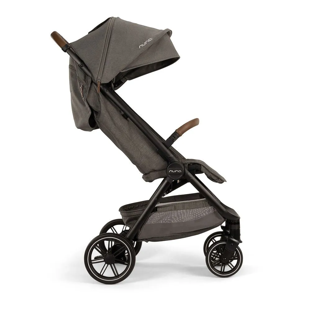 NUNA TRVL LX Compact Stroller - Granite