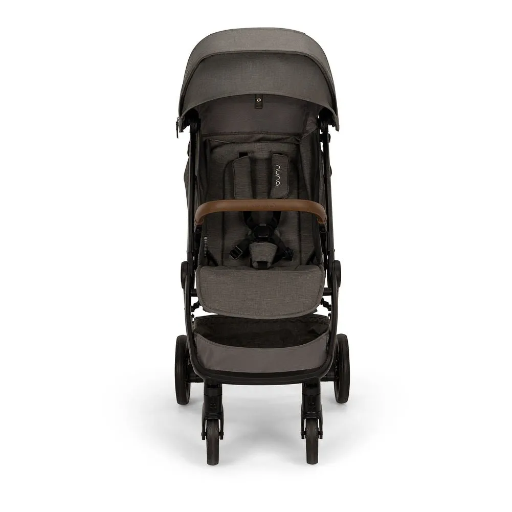 NUNA TRVL LX Compact Stroller - Granite