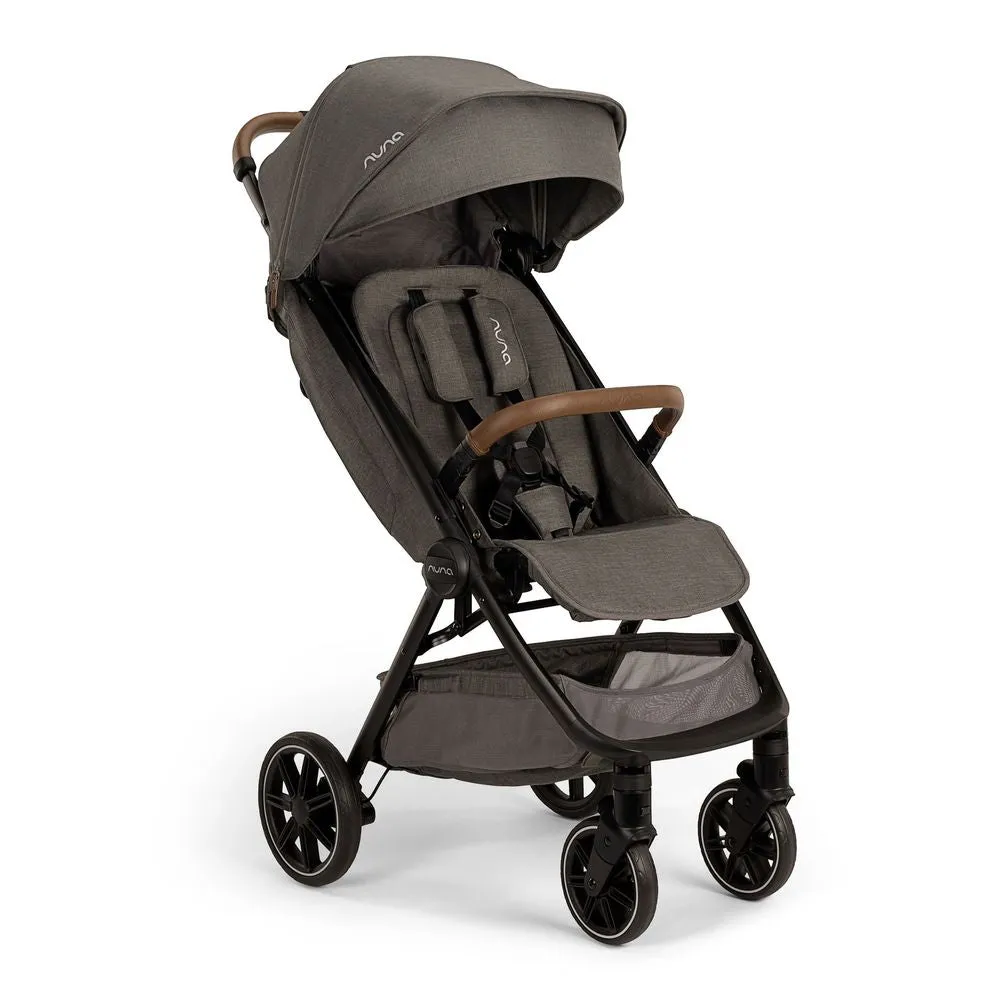 NUNA TRVL LX Compact Stroller - Granite