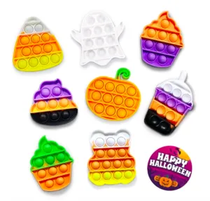 OMG POP Fidgety - Halloween Mini Pop It Toy - Assorted Colors/Styles