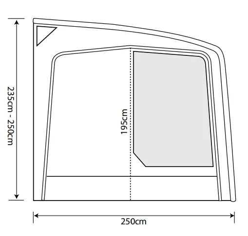 Outdoor Revolution Eclipse Pro 420 Caravan Awning