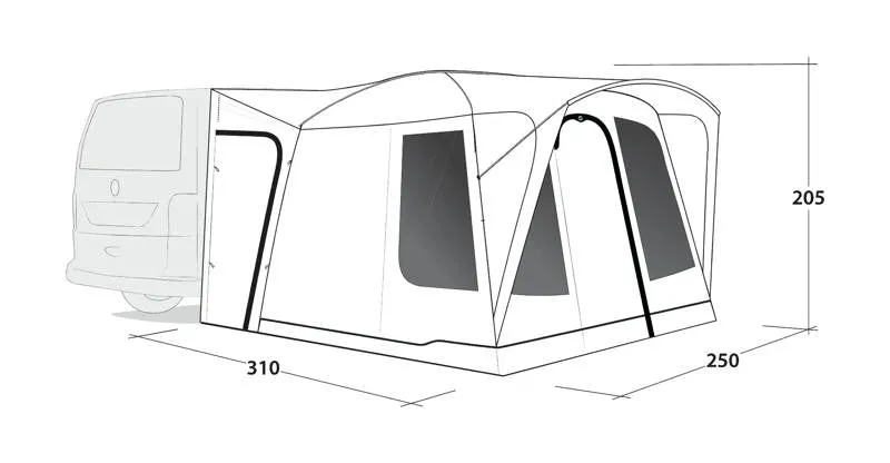 Outwell Pine Hills Drive Away Awning