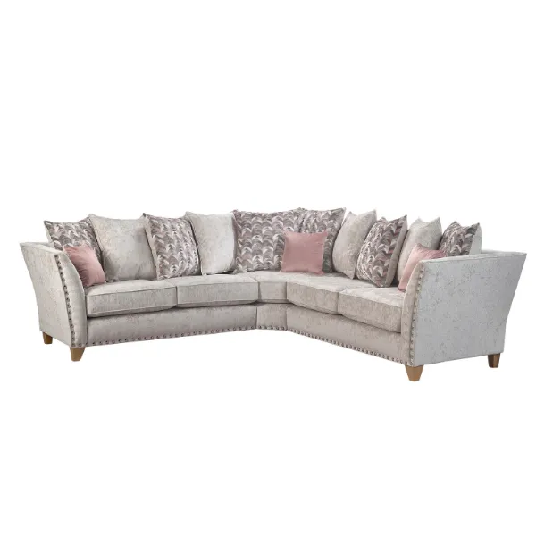 Paris Darwen Nickel 2 Seater Sofa by Lebus