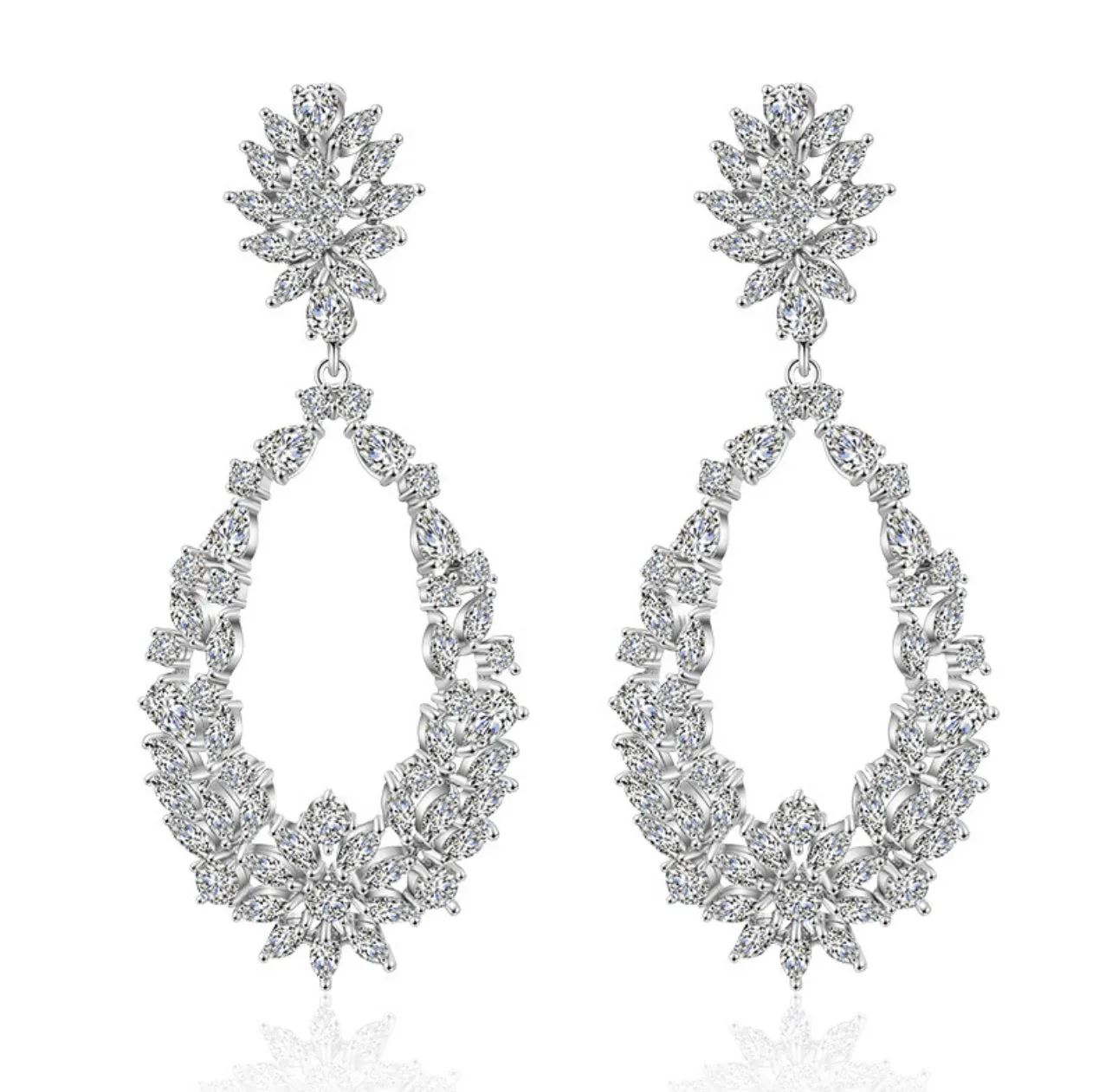 Patel CZ Bridal  earrings