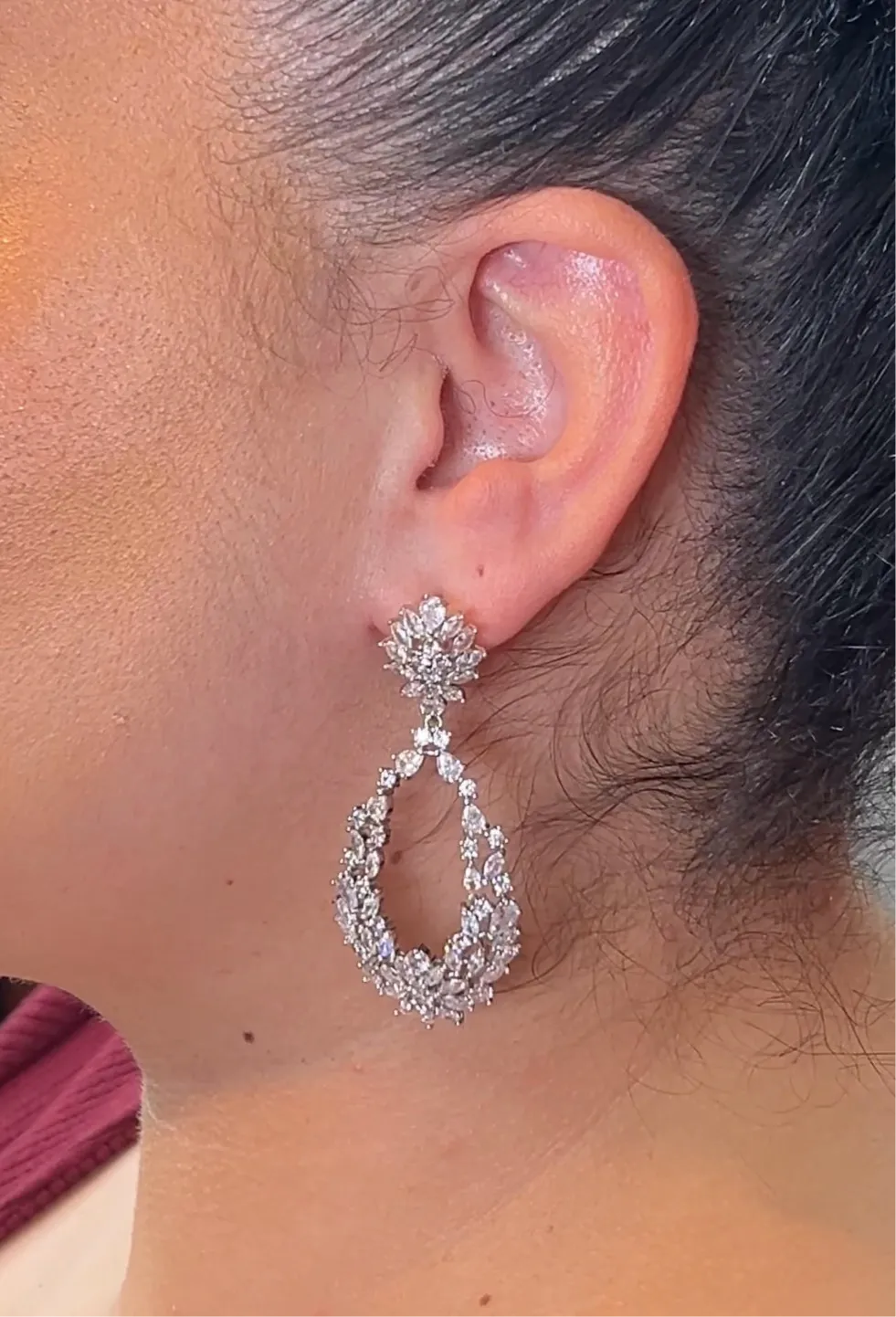 Patel CZ Bridal  earrings