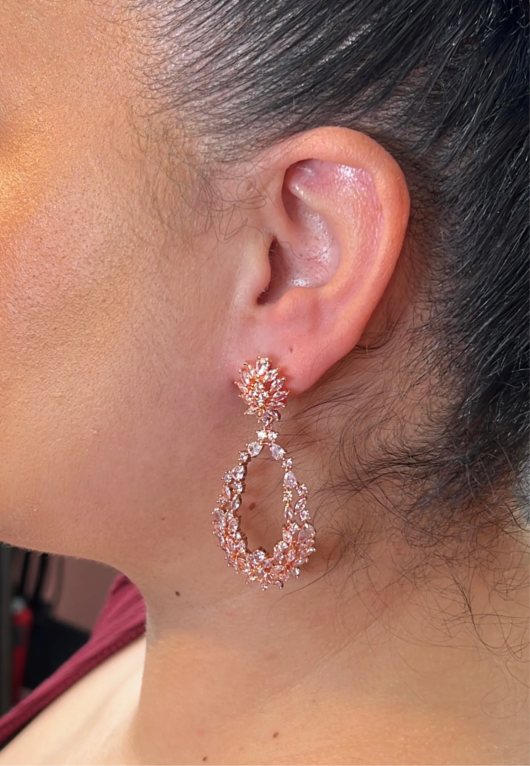 Patel CZ Bridal  earrings