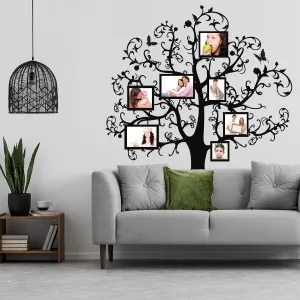 Photo Frame Tree Sticker - Family Vinyl Wall Decal