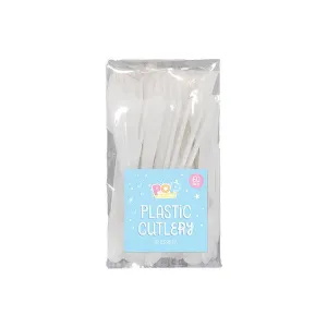 Pop Party Plastic Cutlery 60 Pack