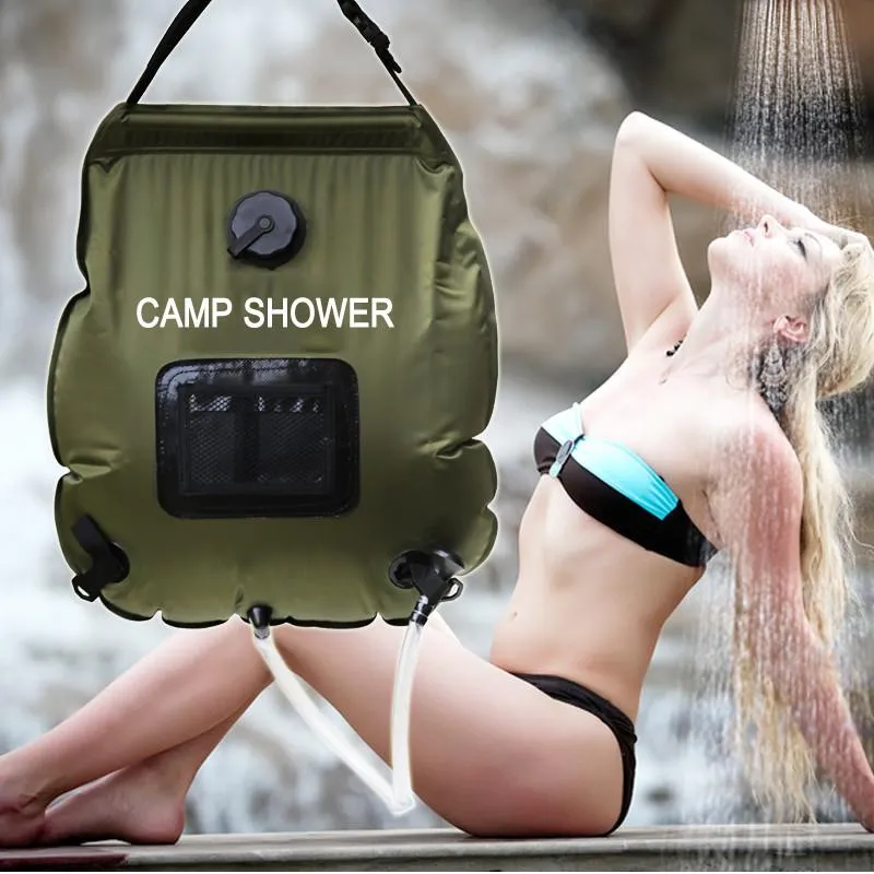 Portable Outdoor Camping Solar Shower Bag