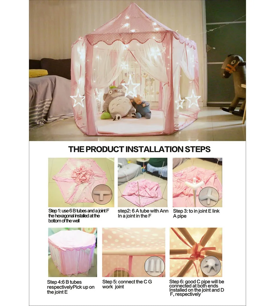 Princess Play Tent