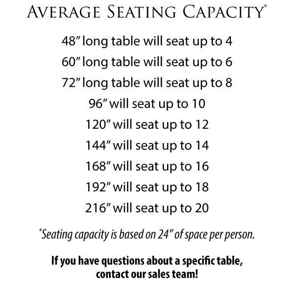 Quick Ship Lexington Leg Table