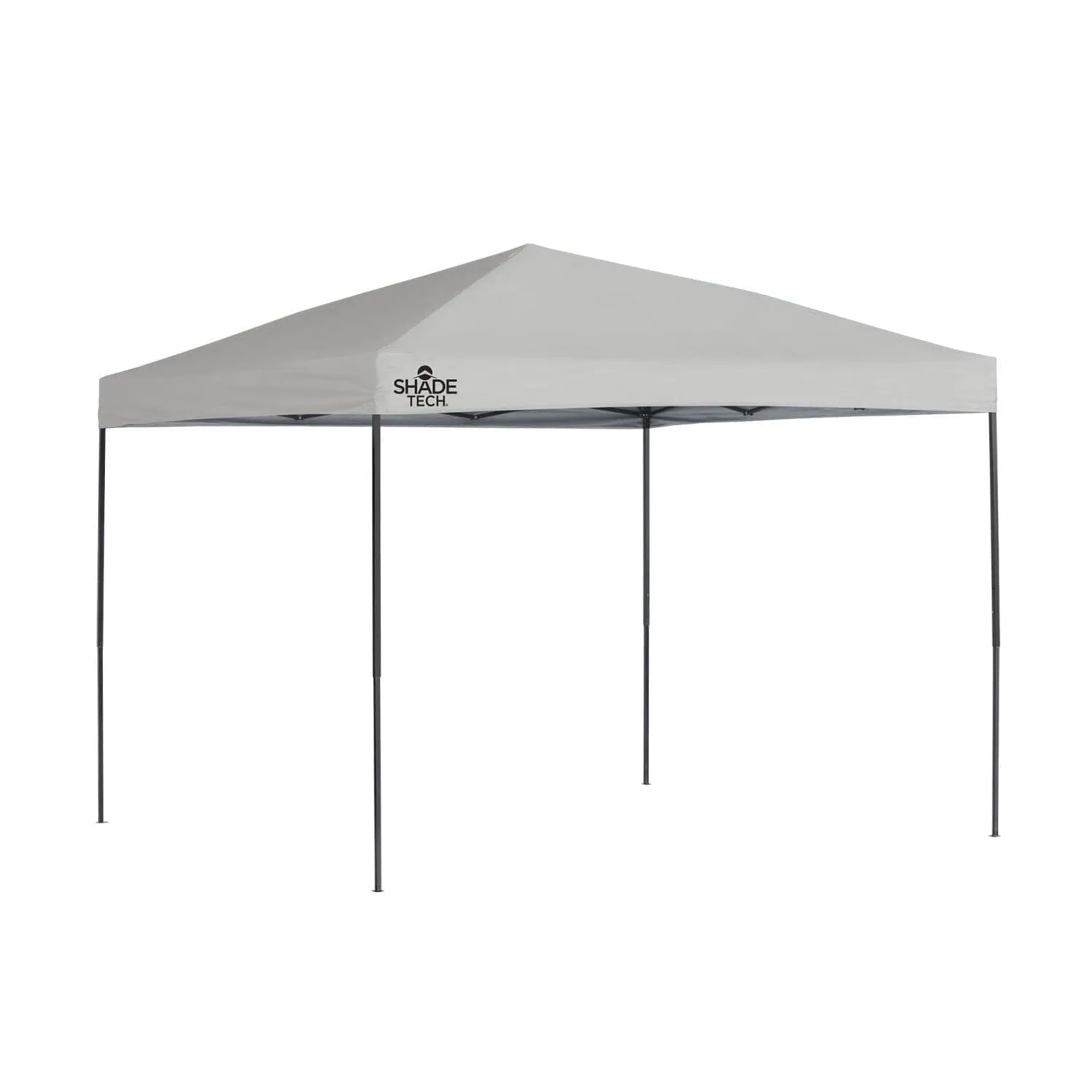 Quik Shade | Shade Tech ST100 10' x 10' Straight Leg Canopy - Grey