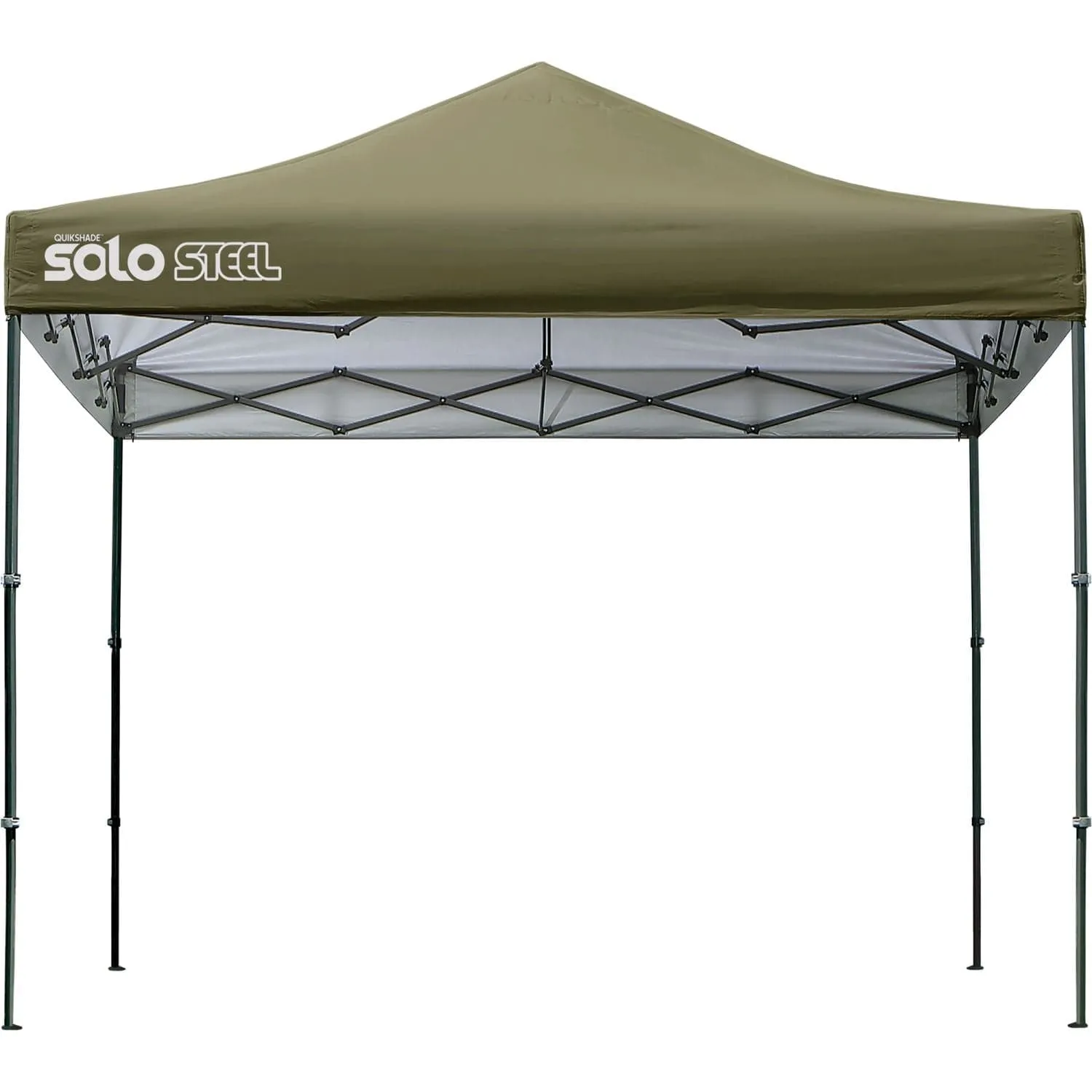 Quik Shade | Solo Steel 100 10' x 10' Straight Leg Canopy - Olive