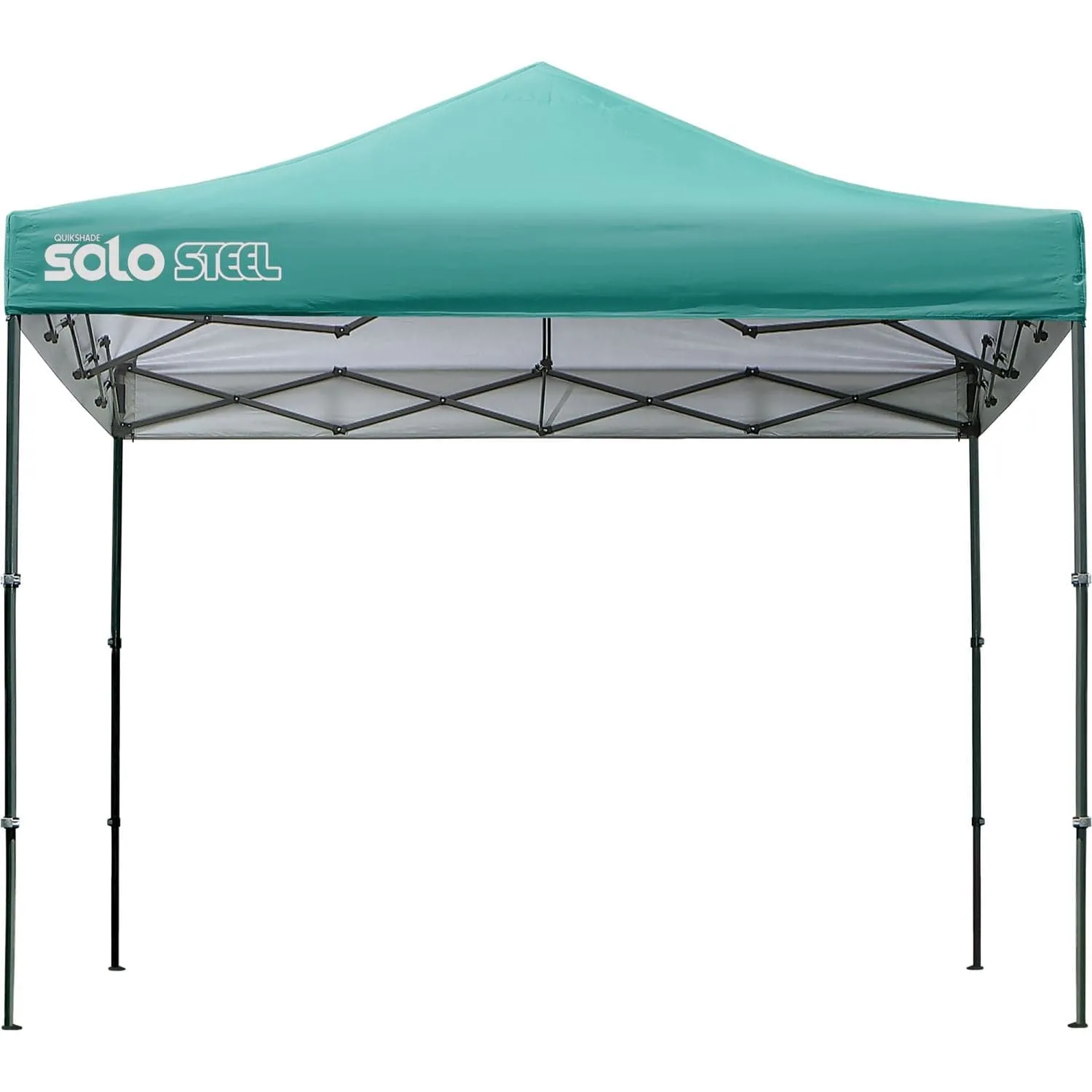 Quik Shade | Solo Steel 100 10' x 10' Straight Leg Canopy - Turquoise