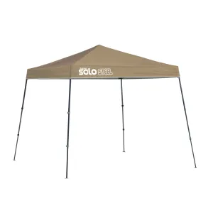 Quik Shade | Solo Steel 50 9' x 9' Slant Leg Canopy - Khaki