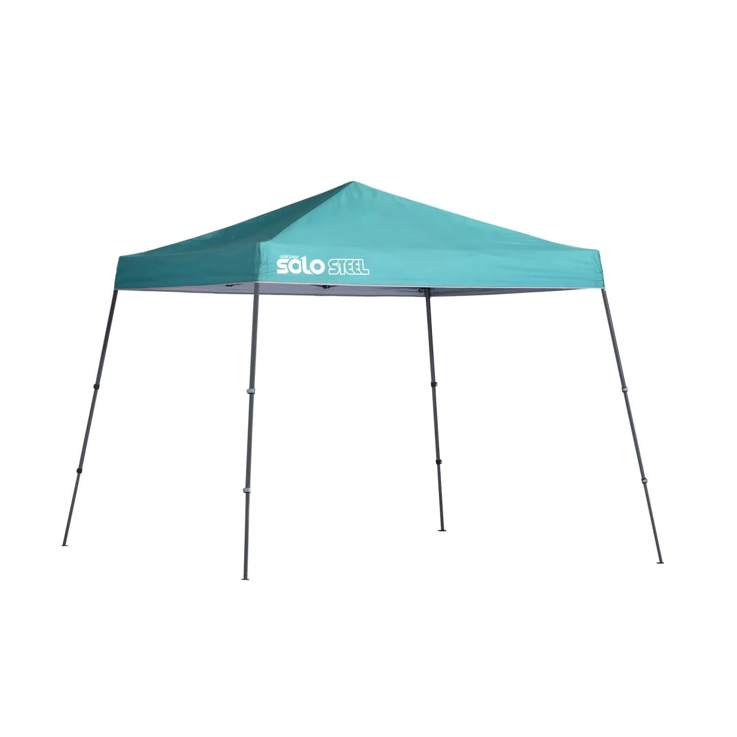 Quik Shade | Solo Steel 64 10' x 10' Slant Leg Canopy - Turquoise