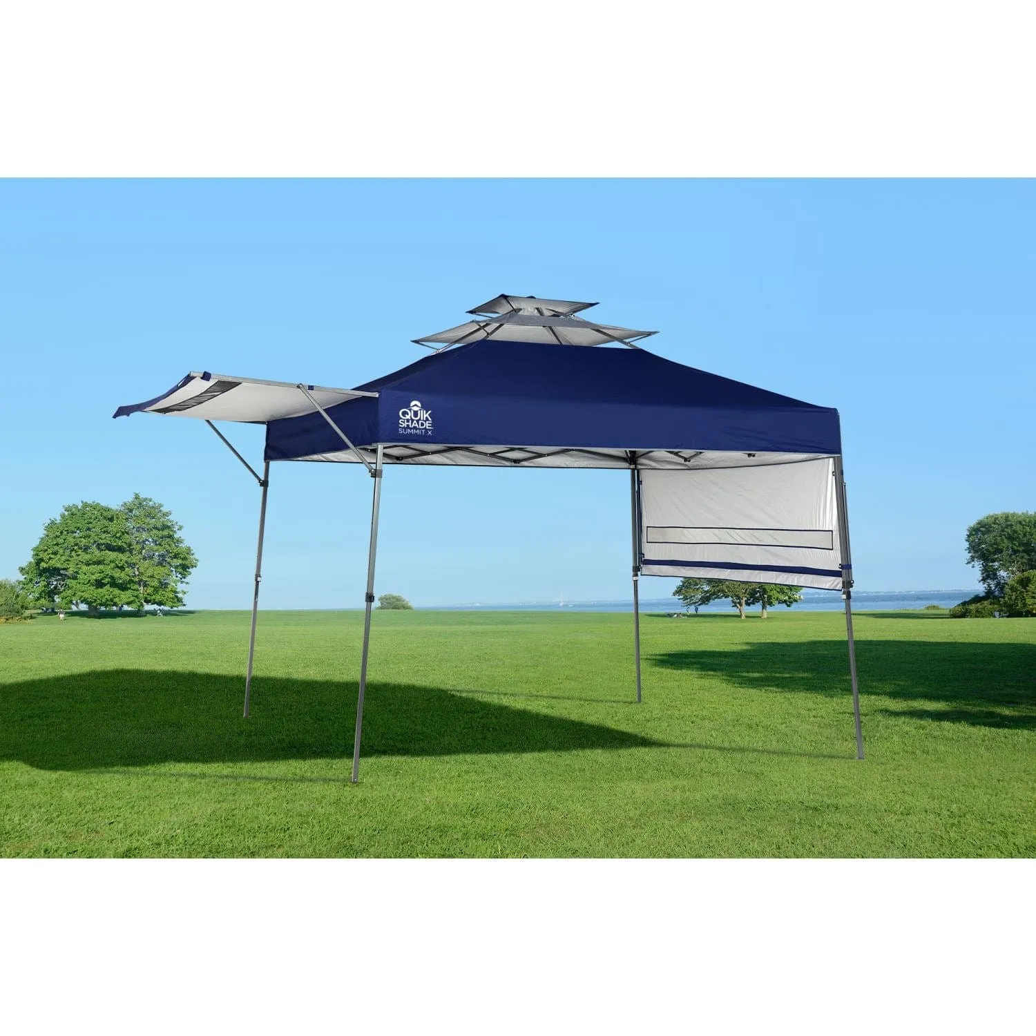 Quik Shade | Summit SX170 10' X 17' Straight Leg Canopy - Blue