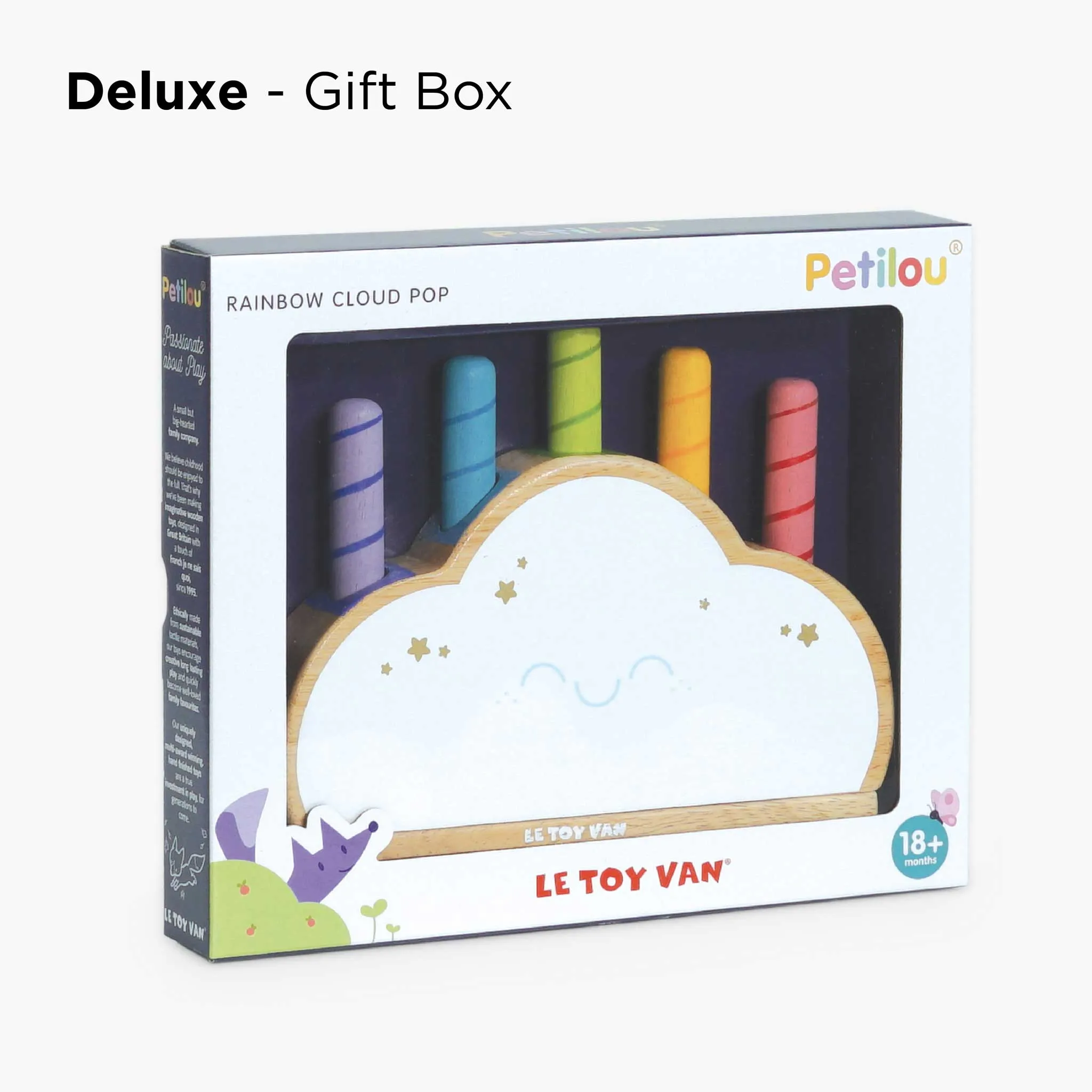 Rainbow Cloud Pop-up Toy