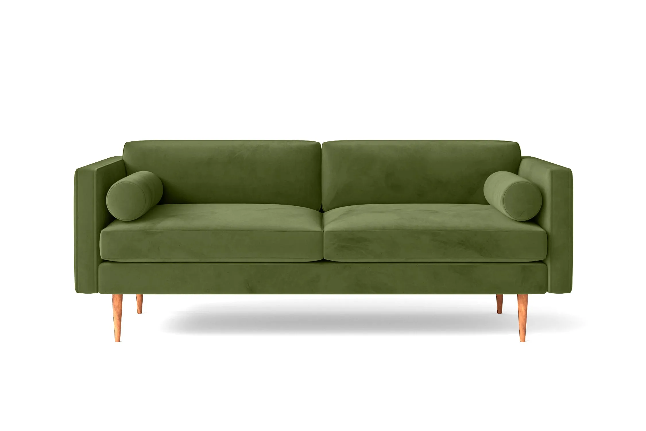 Salerno 2 Seater Sofa Lime Velvet