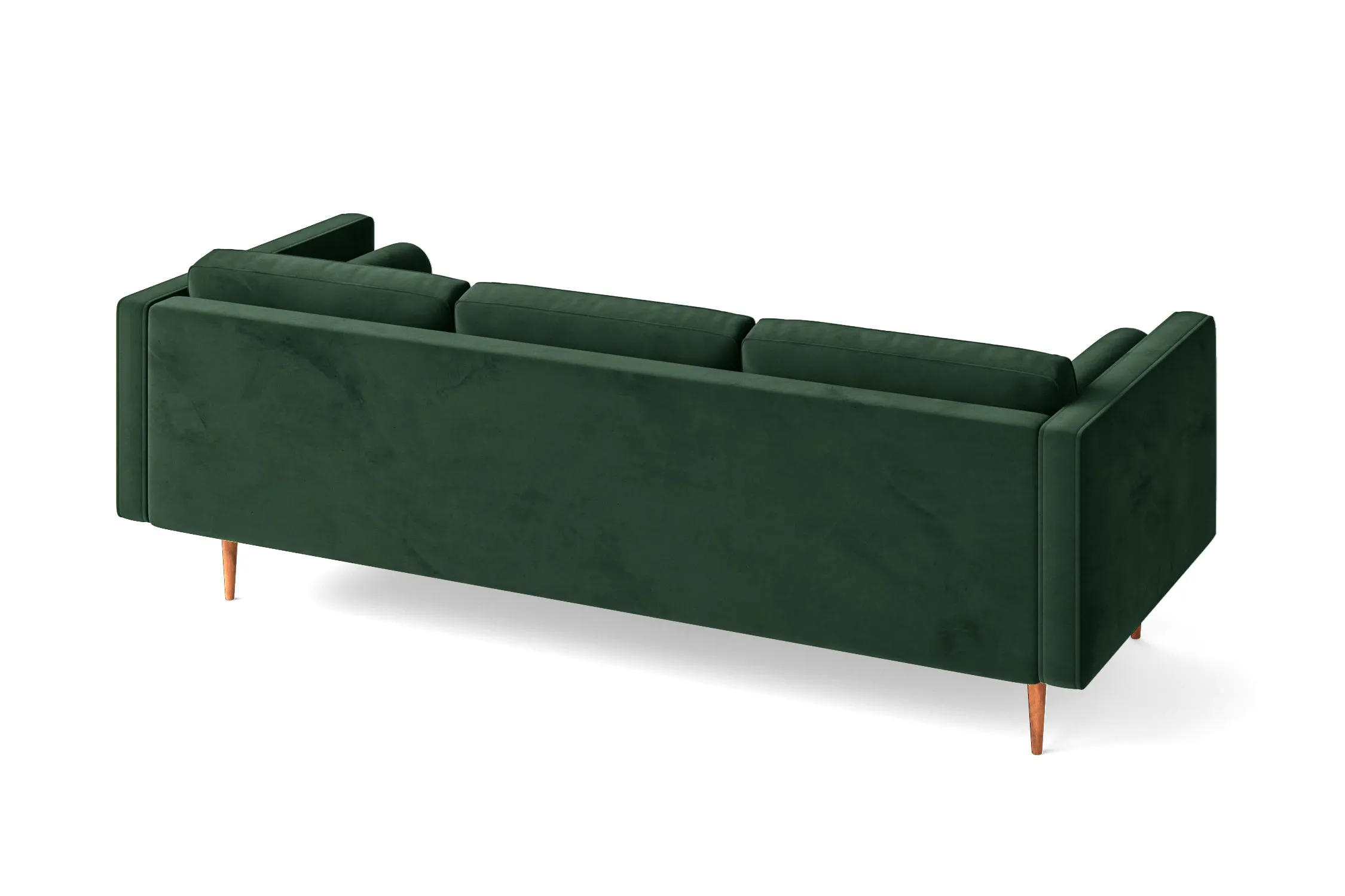 Salerno 3 Seater Sofa Green Velvet