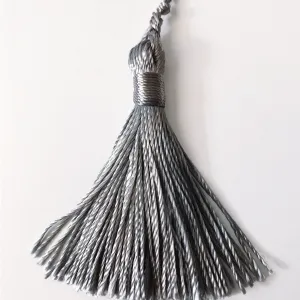 Silver High Quality Decorative Tassel