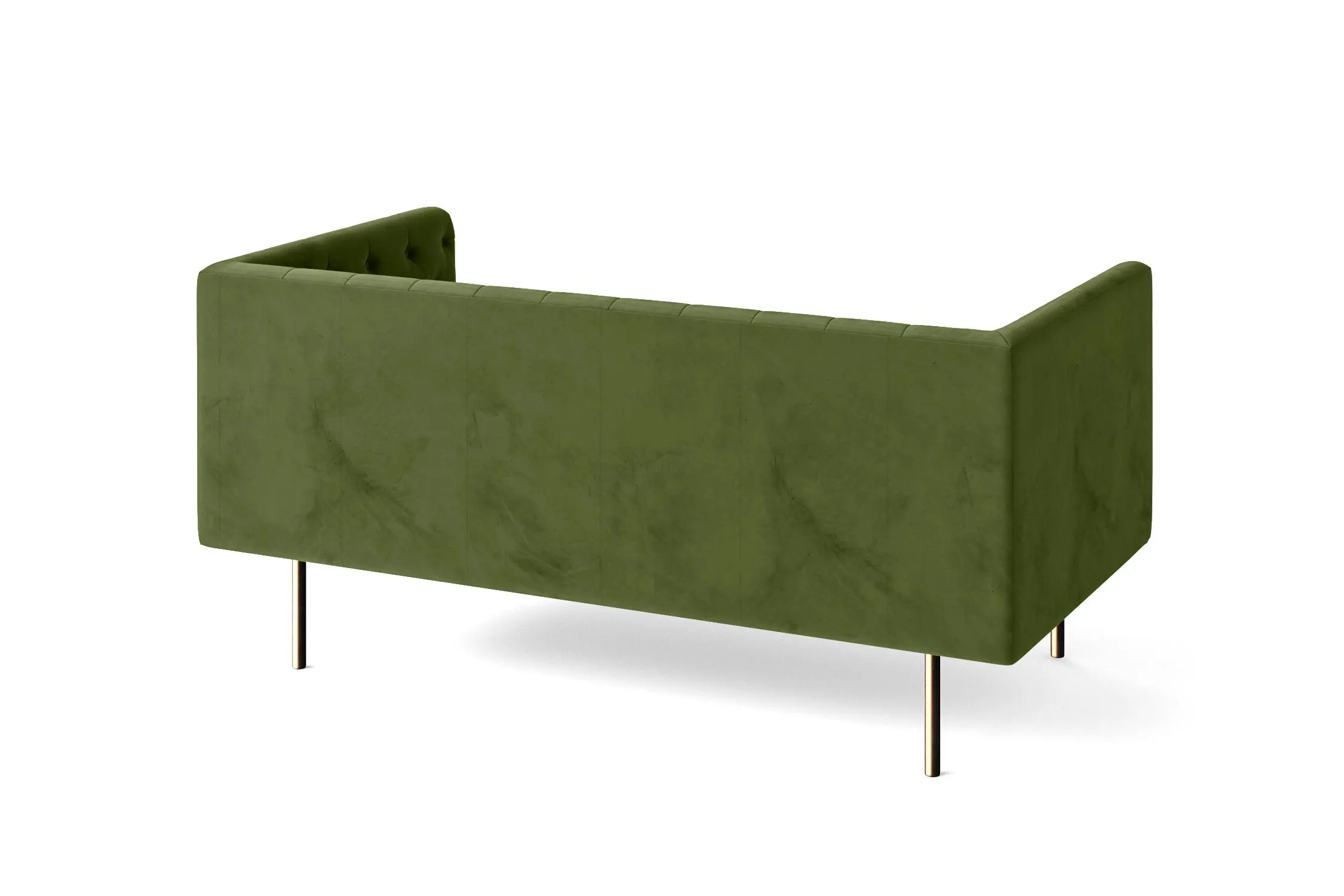 Spezia 2 Seater Sofa Lime Velvet