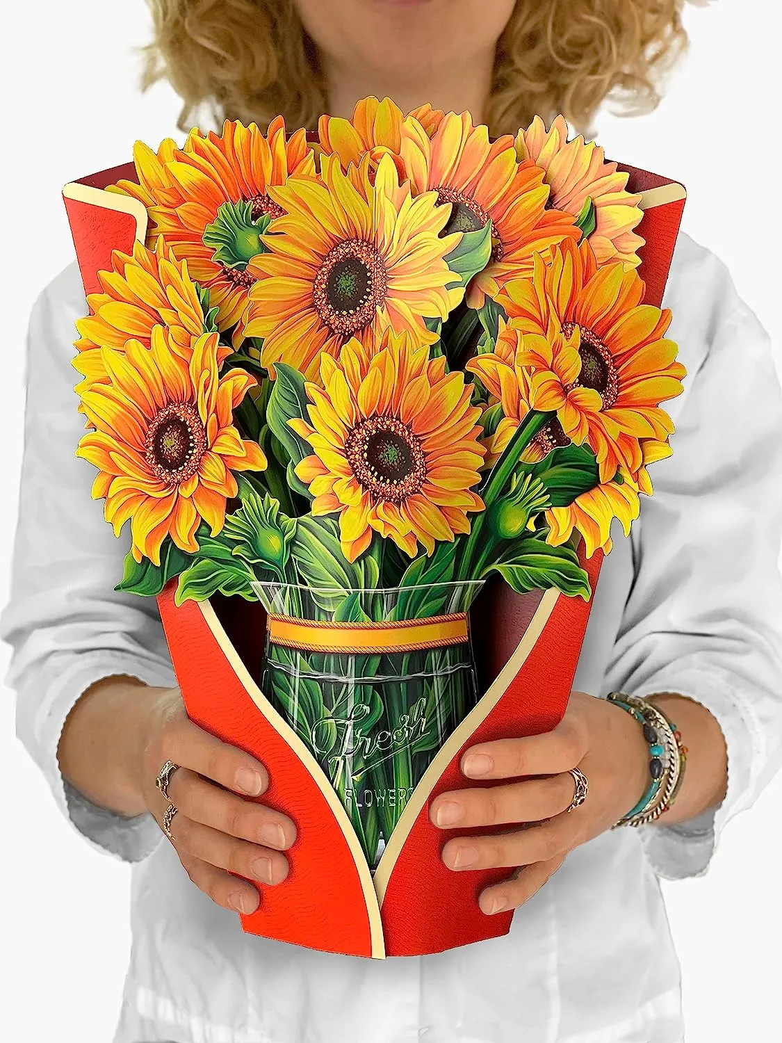 Sunflowers Pop Up Bouquet