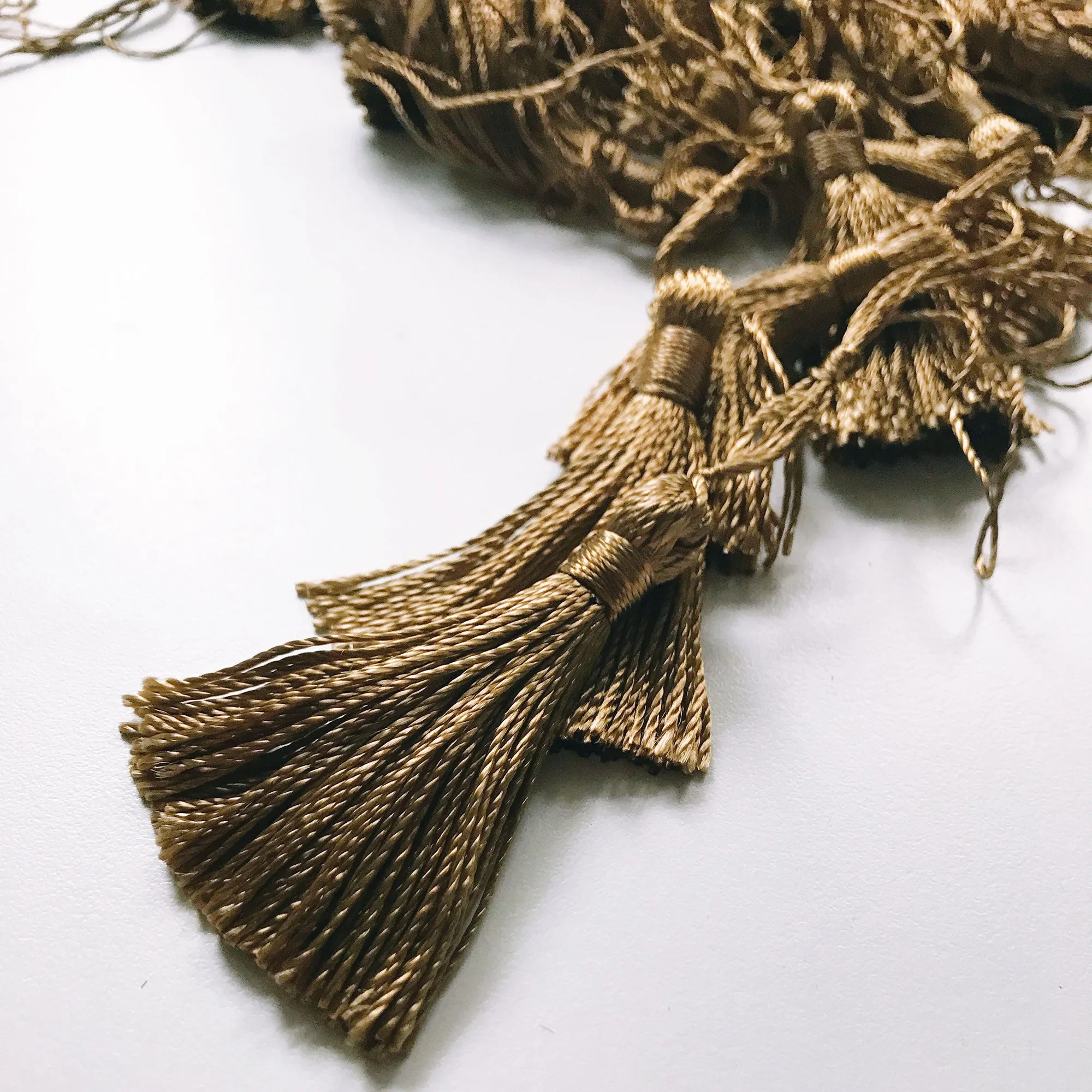 Tan High Quality Decorative Tassel