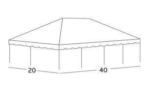 Tent [Frame - 20 x 40 Tent]