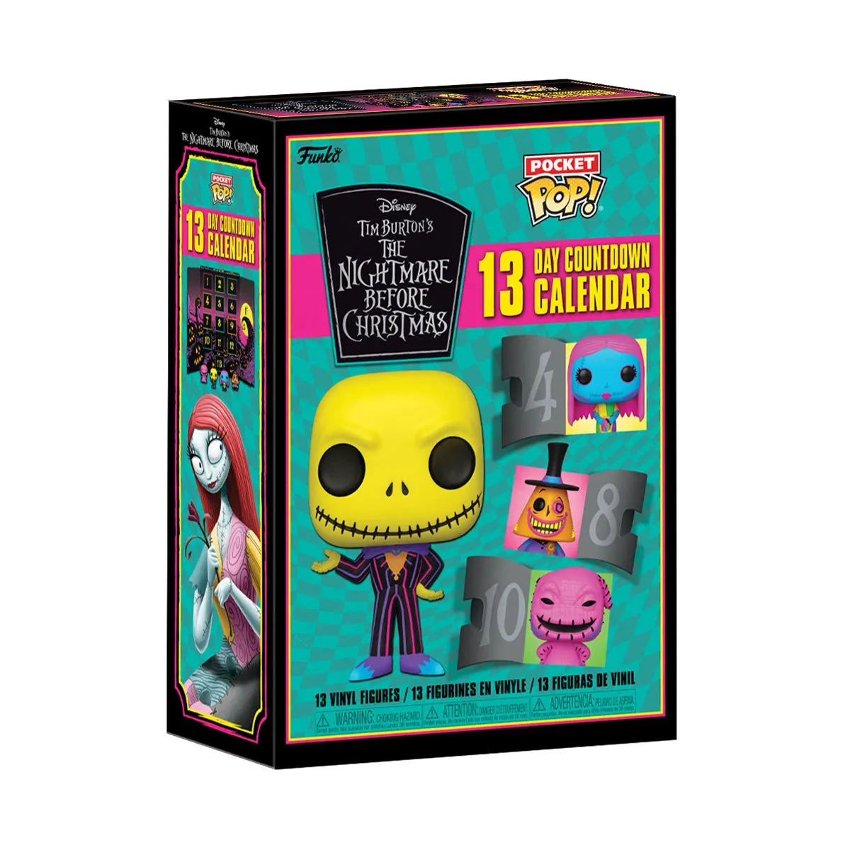 The Nightmare Before Christmas Blacklight 13 Day Advent Calendar