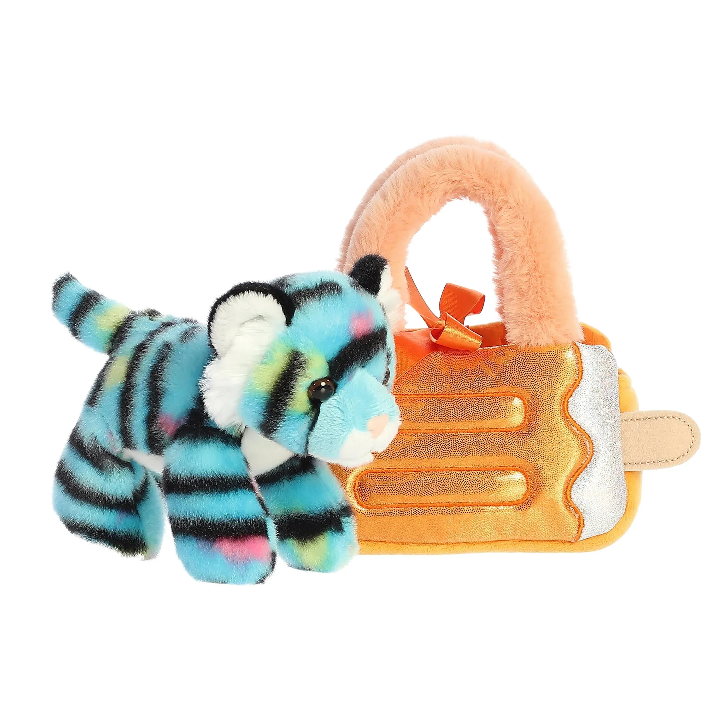 Tiger In Dreamsicle Purse