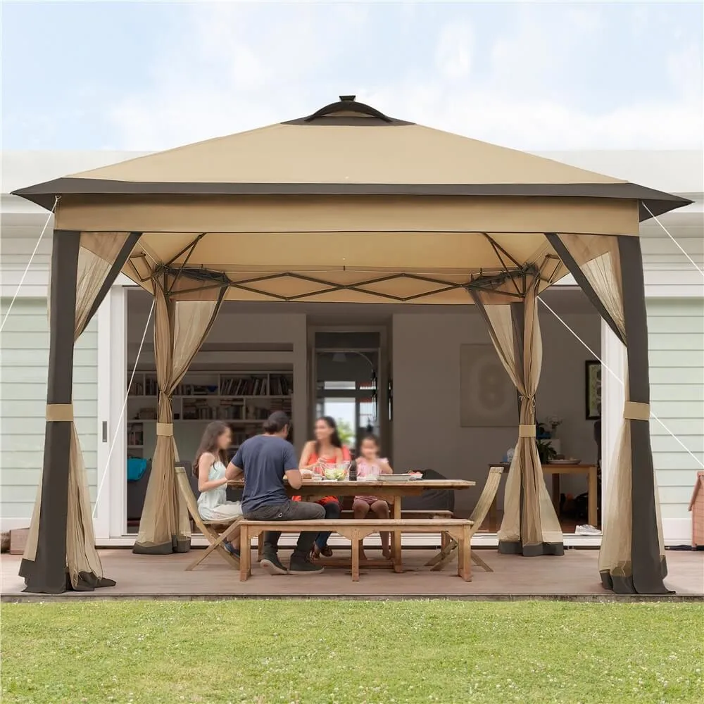 Yaheetech Pop Up Gazebo 11'x11'