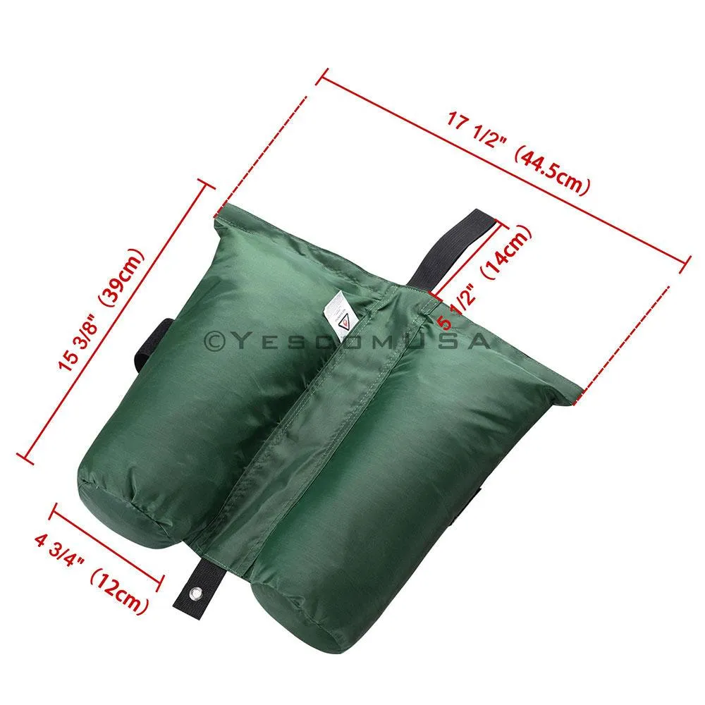 Yescom 4 Pcs Weight Sand Bags w/ Grommet for Outdoor Canopies Tents