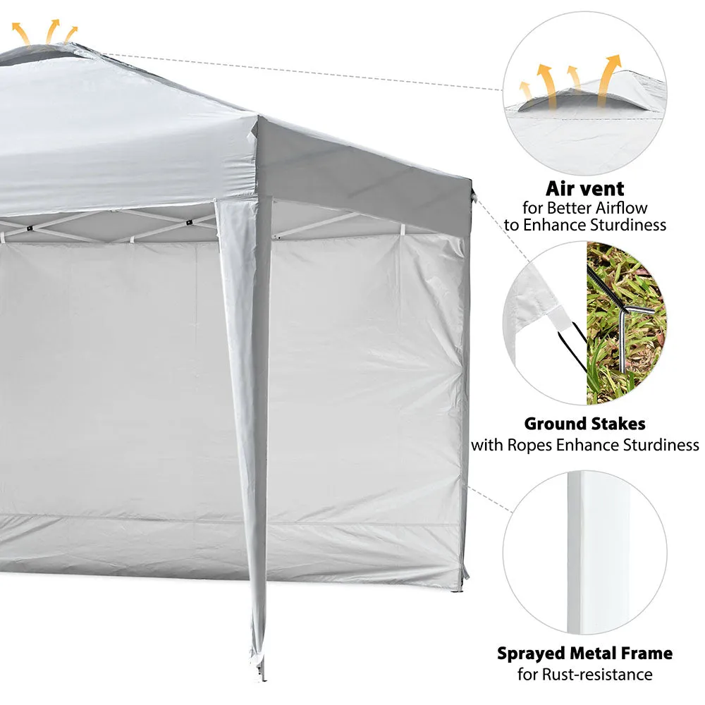 Yescom Ez Pop Up Canopy Tent 10'x10' Waterproof Shelter